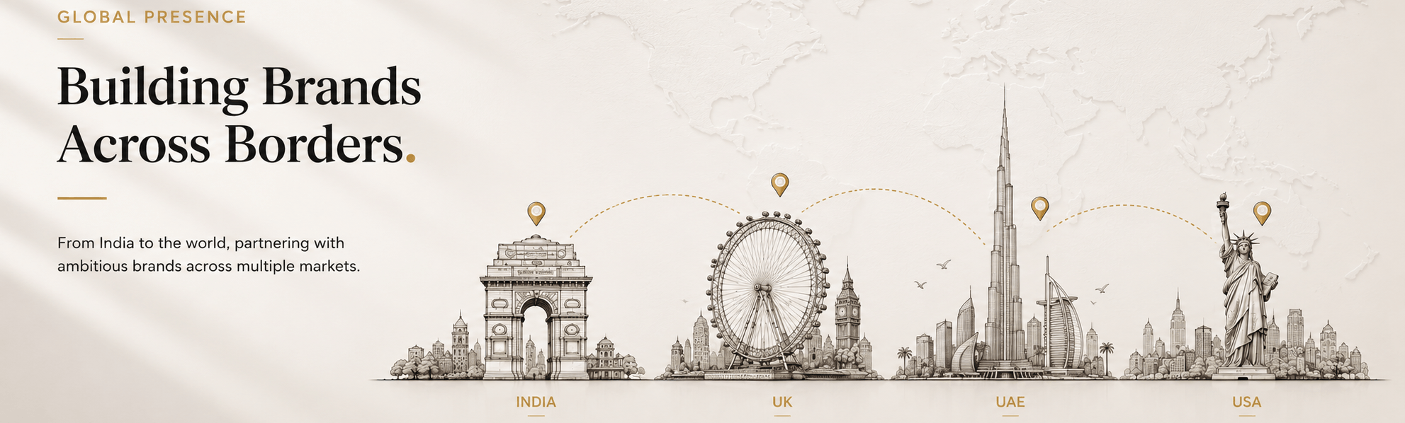 Building Brands Across Borders - India, UK, UAE, USA